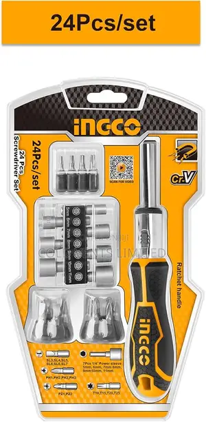 INGCO 24pcs Screw Driver Set