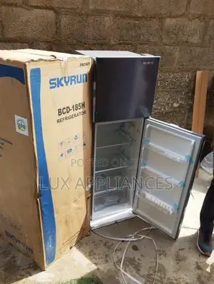 SkyRun Dual Door Kitchen Fridge Model BCD-185H