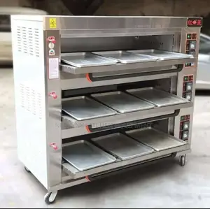 Gas Oven 3deck 9trays Half Bag