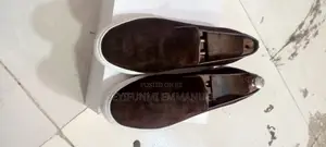Brown Suede Sneakers Shoes