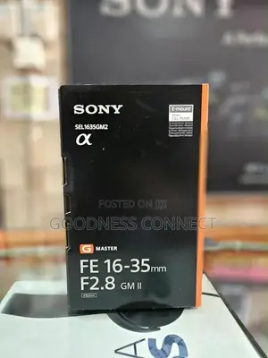 Sony Fe 16-35mm F/2.8 Gm Ii Lens (Model: Sel1635gm2).