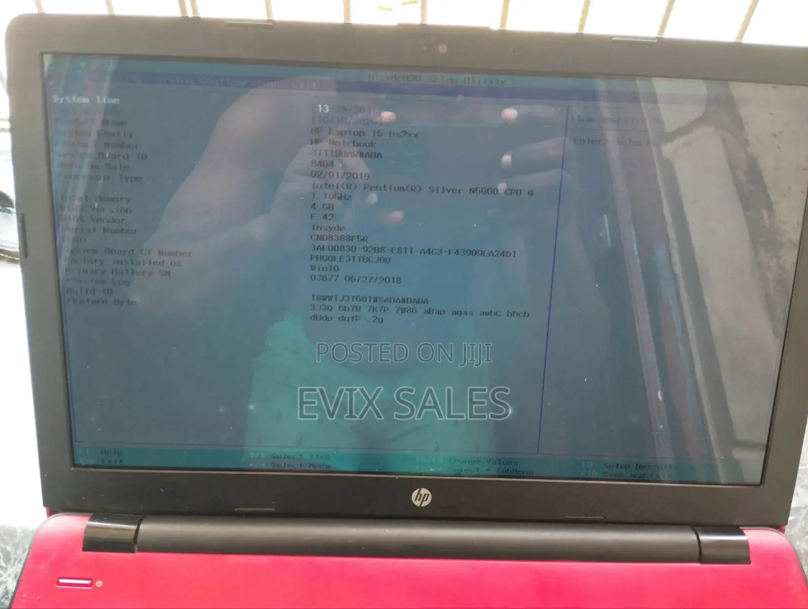 Laptop HP 15 4GB Intel Pentium HDD 320GB