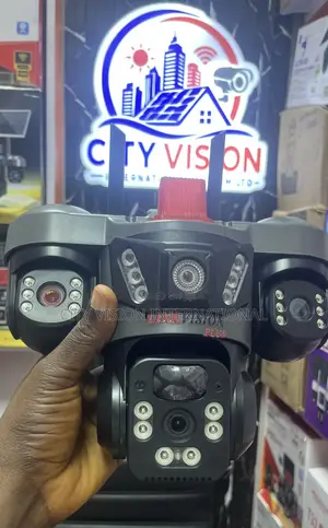 Ultra HD Triple Lens 4G Solar PTZ Cameras