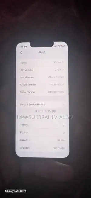 Apple iPhone 13 Mini 128 GB Graphite