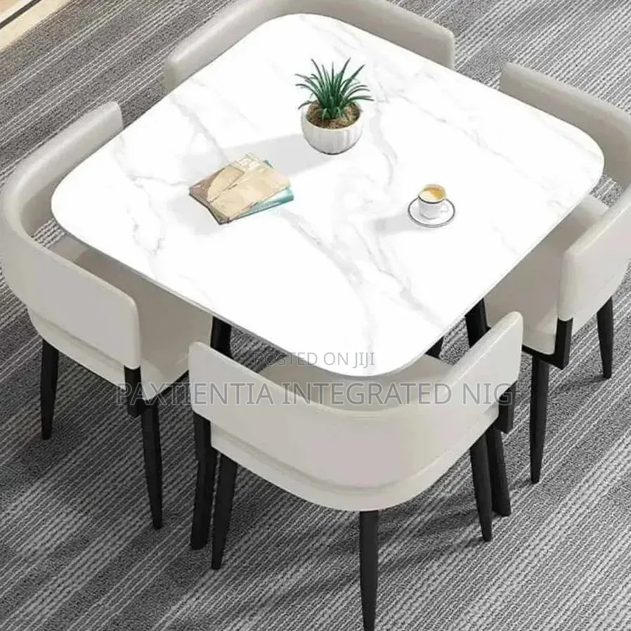 Space Saving Marble Dining