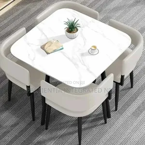 Space Saving Marble Dining