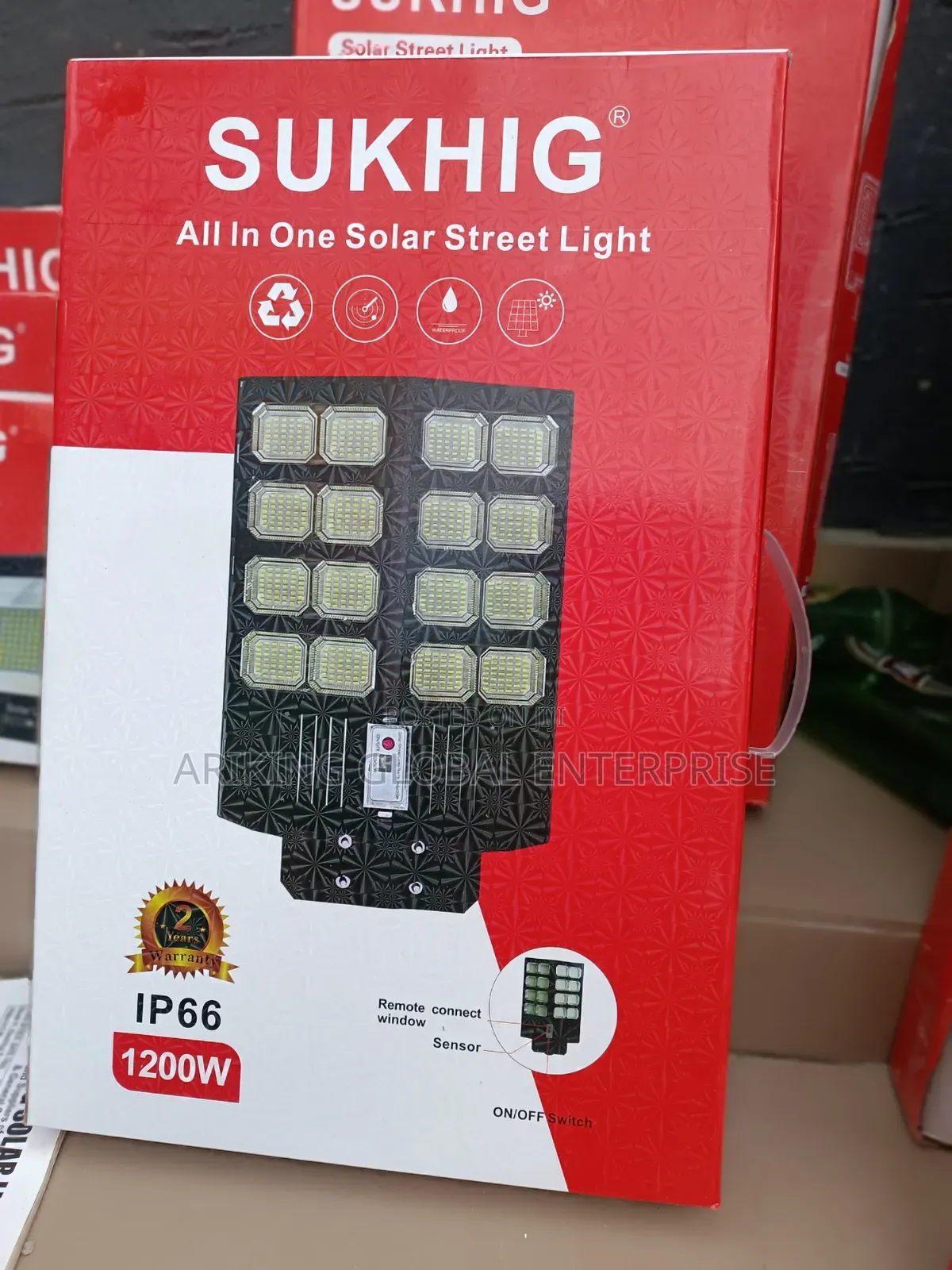 SUKHIG Solar Security Light – Smart, Reliable and Energy-Saving