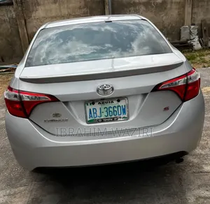 Toyota Corolla 2016 Silver