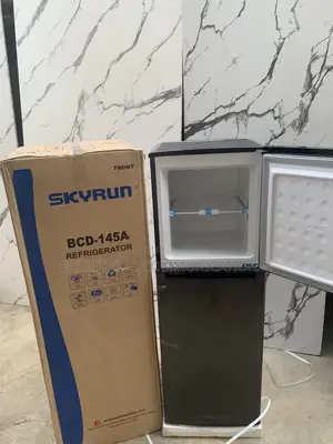 SKYRUN 145L Double-Door Refrigerator – Freshness for Every Home