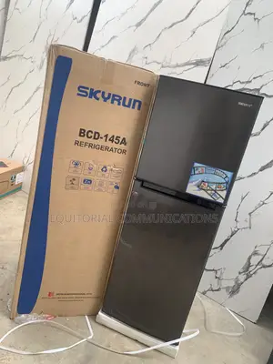 SKYRUN 145L Double-Door Refrigerator – Freshness for Every Home