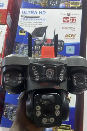 Ultra HD Triple Lens 4G Solar PTZ Cameras