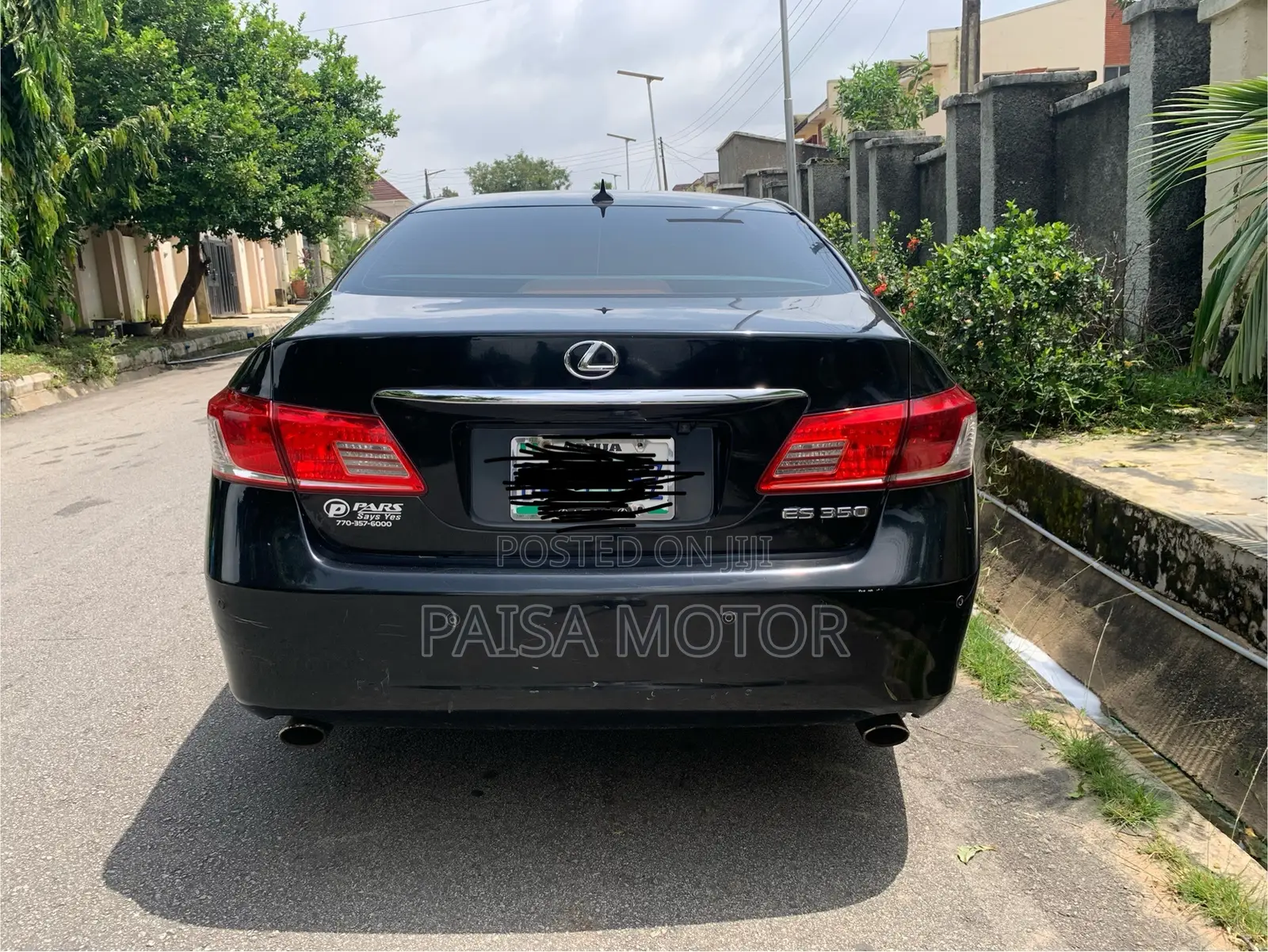 Lexus ES 350 2012 Black