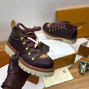 Louis Vuitton Premium Luxury Monogram Derby Boot–Durable & Comfortable