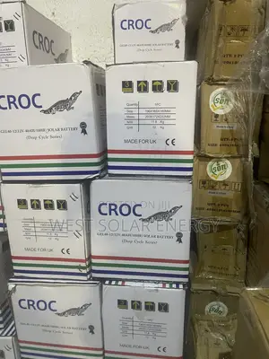 40Ah 12V Croc Dry Cell Battery
