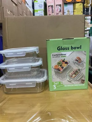 3in1 Glass Microwave Bowl