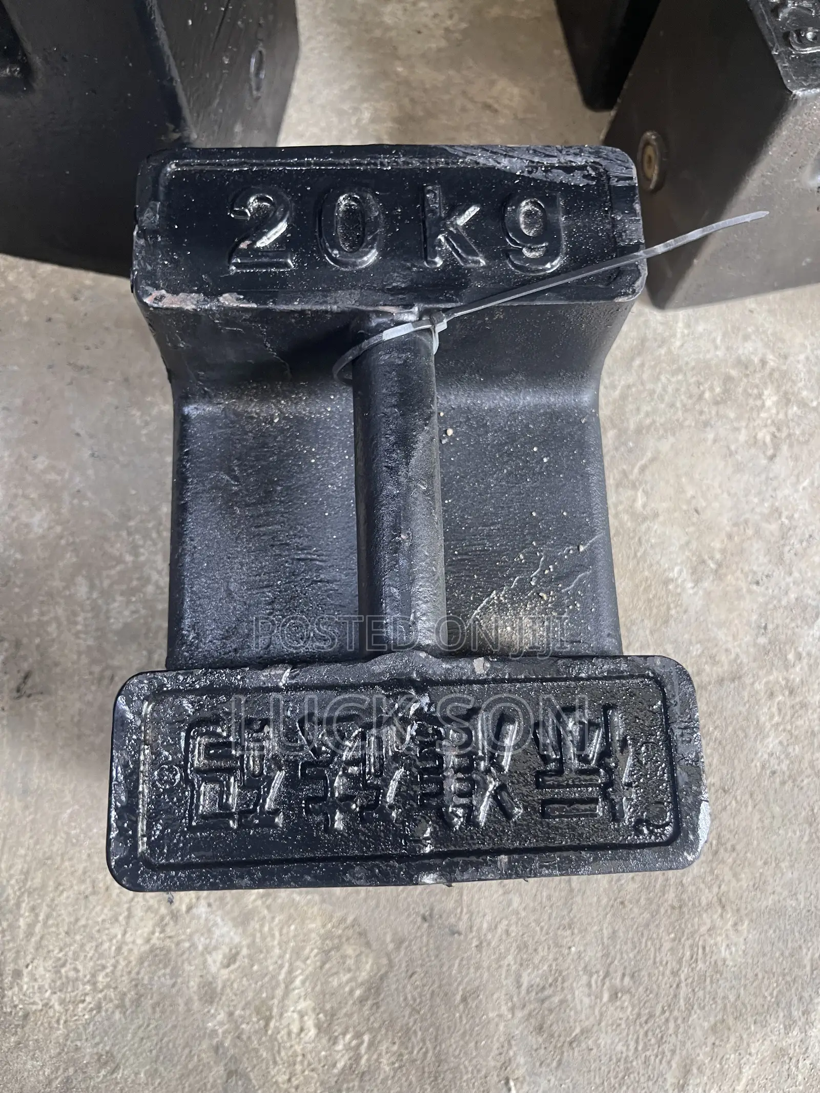 20kg Dead Weight/Test Weight