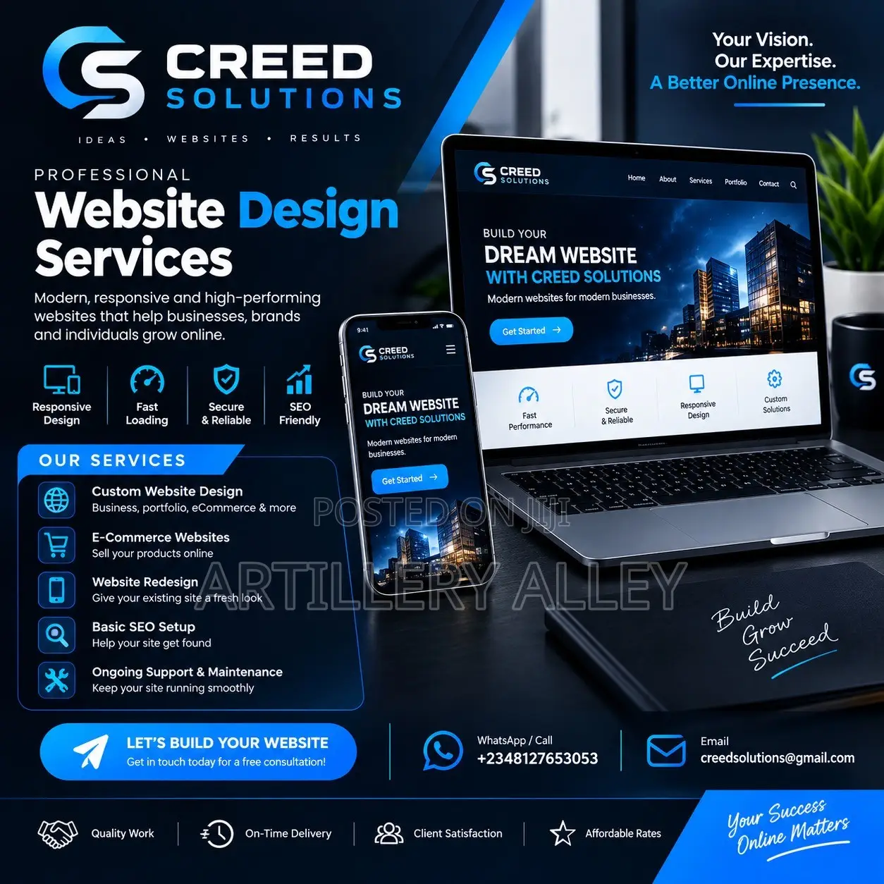 Website Creation/Design and Management