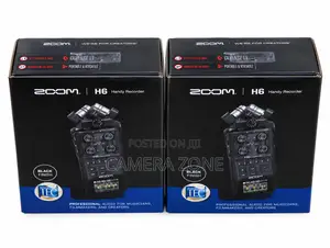 H6 Handy Recorder. 6-Track Portable Audio Recorder.