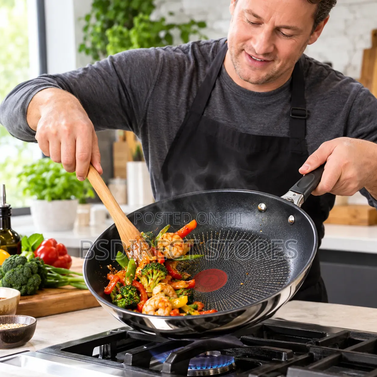 Tefal Jamie Oliver 28cm Quick Easy Induction Frying Pan