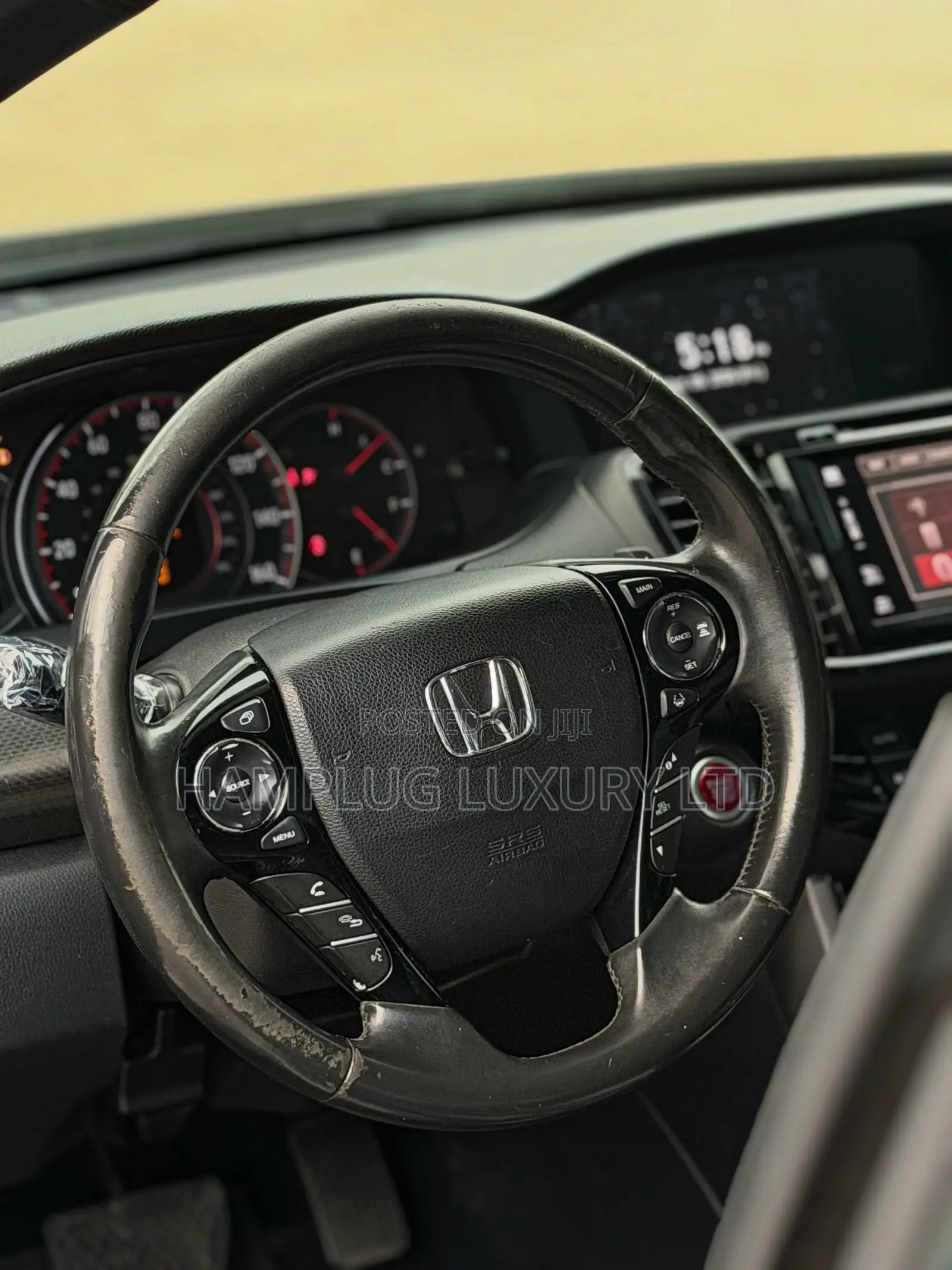 Honda Accord 2016 Black