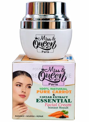 Miss Queen Paris, Active Whitening Pure Carrot Facial Cream