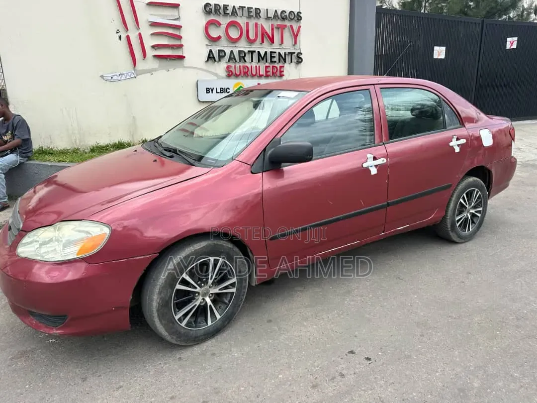Toyota Corolla 2004 Red