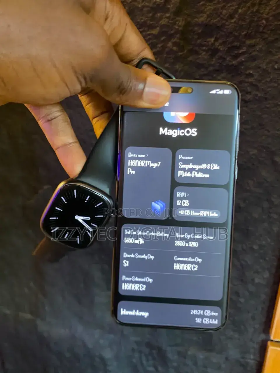 Honor Magic7 Pro 512 GB Black