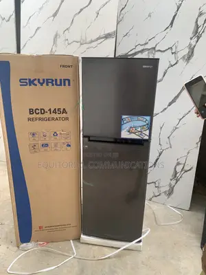SKYRUN BCD-145A 145L Double-Door Refrigerator for Home and Office Use