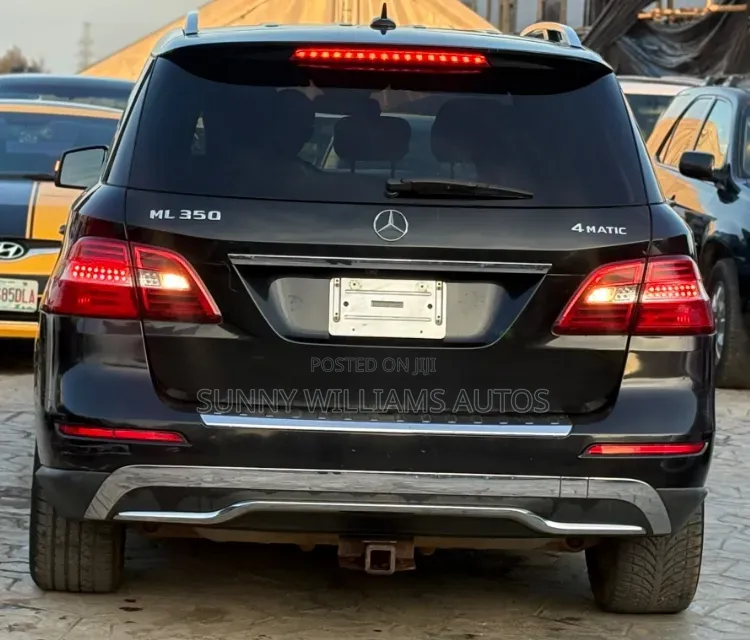 Mercedes-Benz M Class 2012 Black
