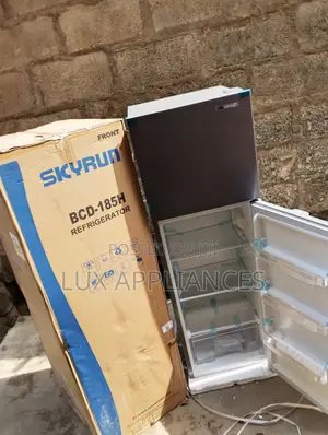 SKYRUN BCD-185H Double Door Fridge for Kitchen