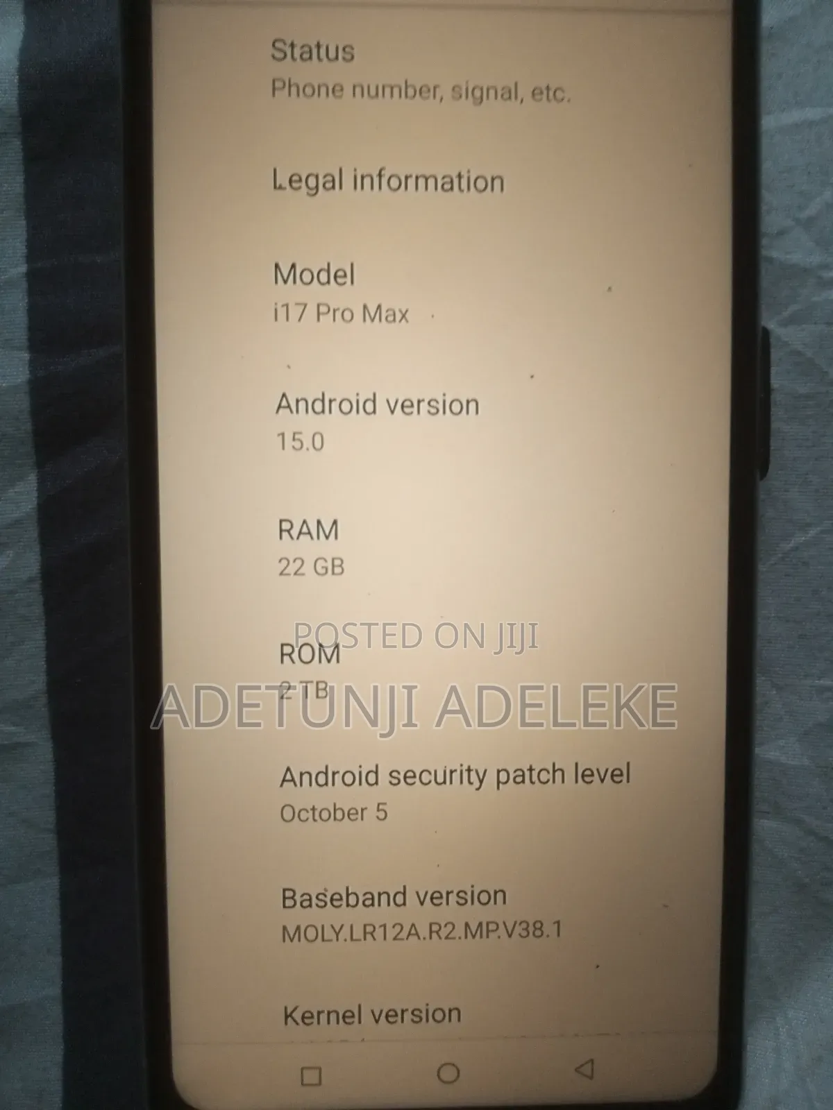 New Mobile Phone 1 TB White