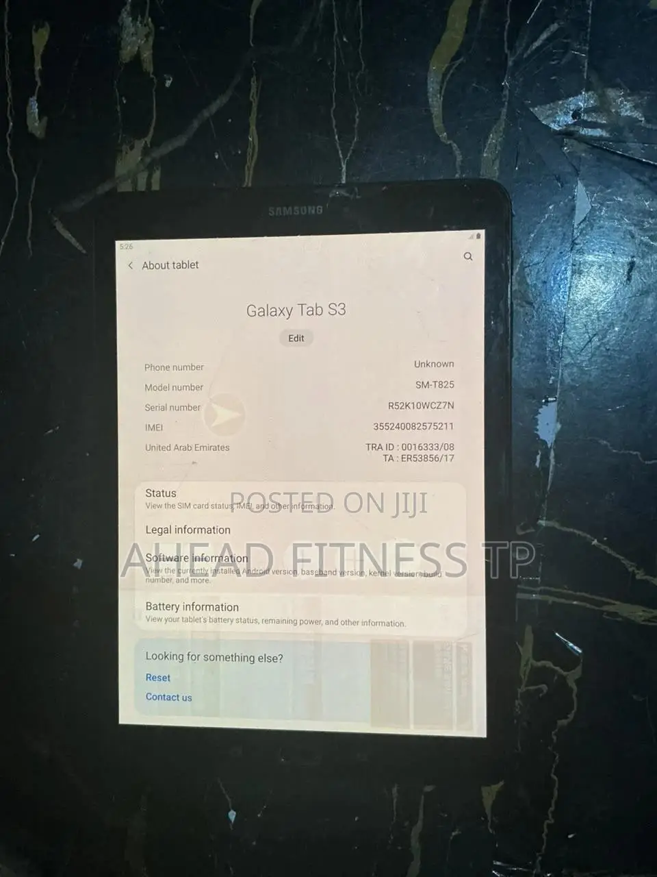 Samsung Galaxy Tab S3 9.7 32 GB Black