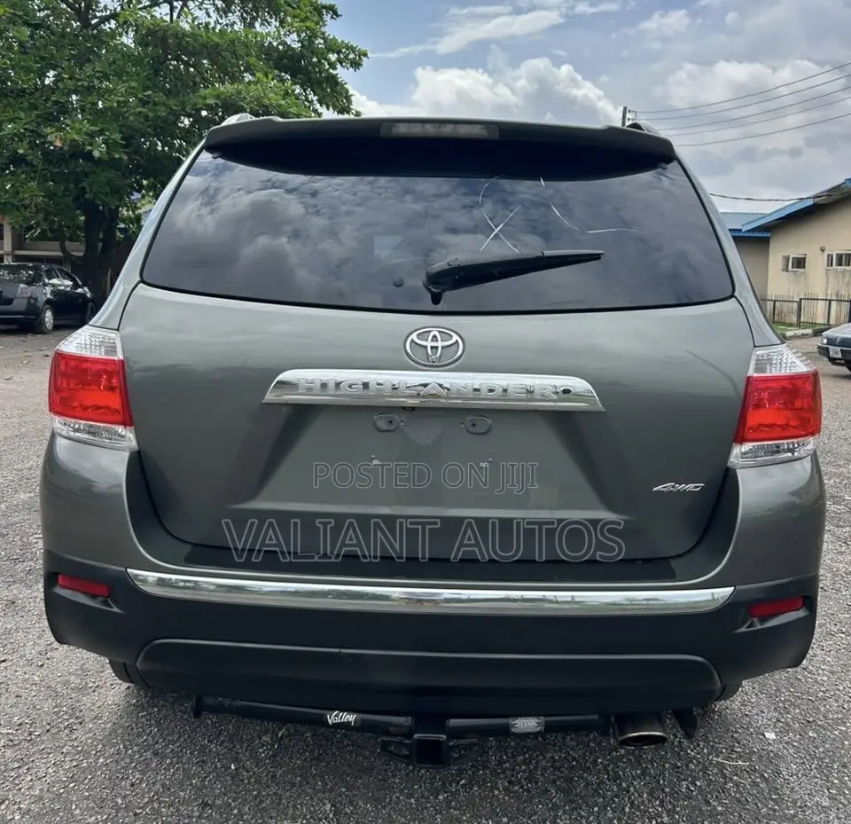 Toyota Highlander Limited 2011 Green