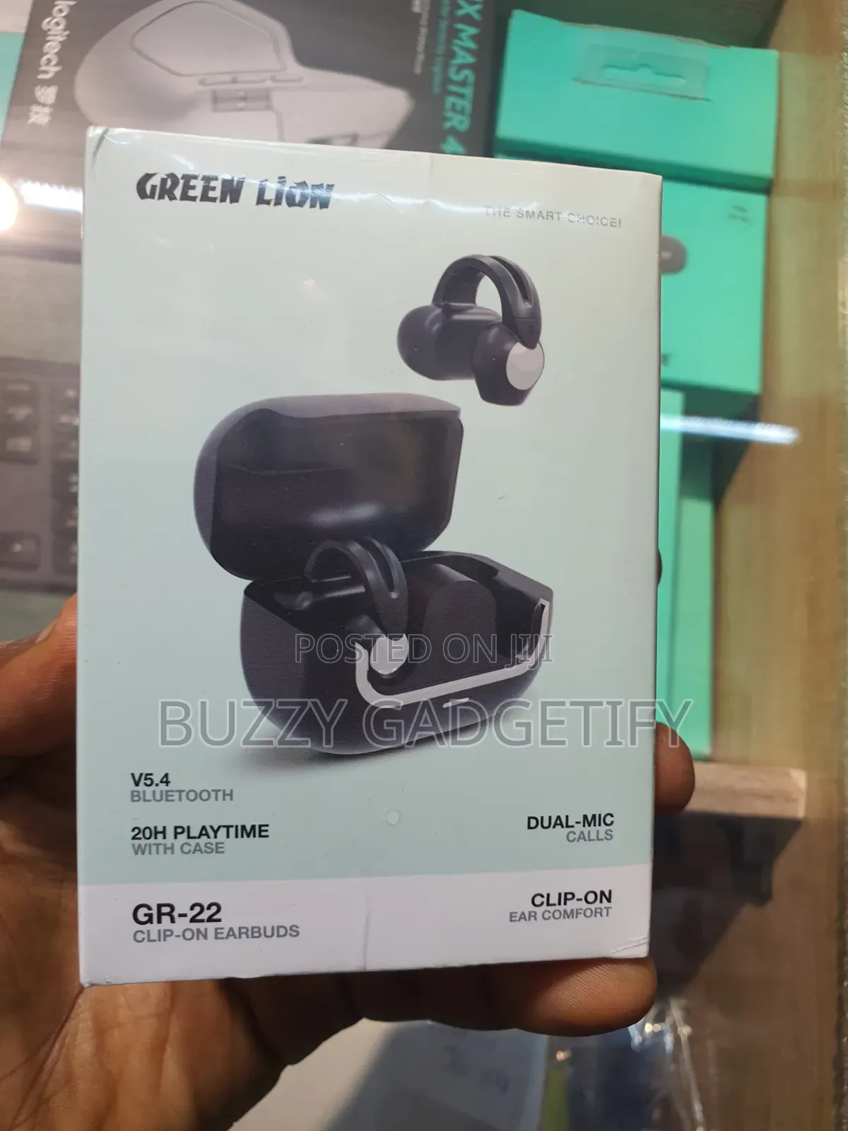 Green Lion GR-22 Clip-on Earbuds