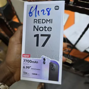 New Xiaomi Redmi Note 17 128 GB Black