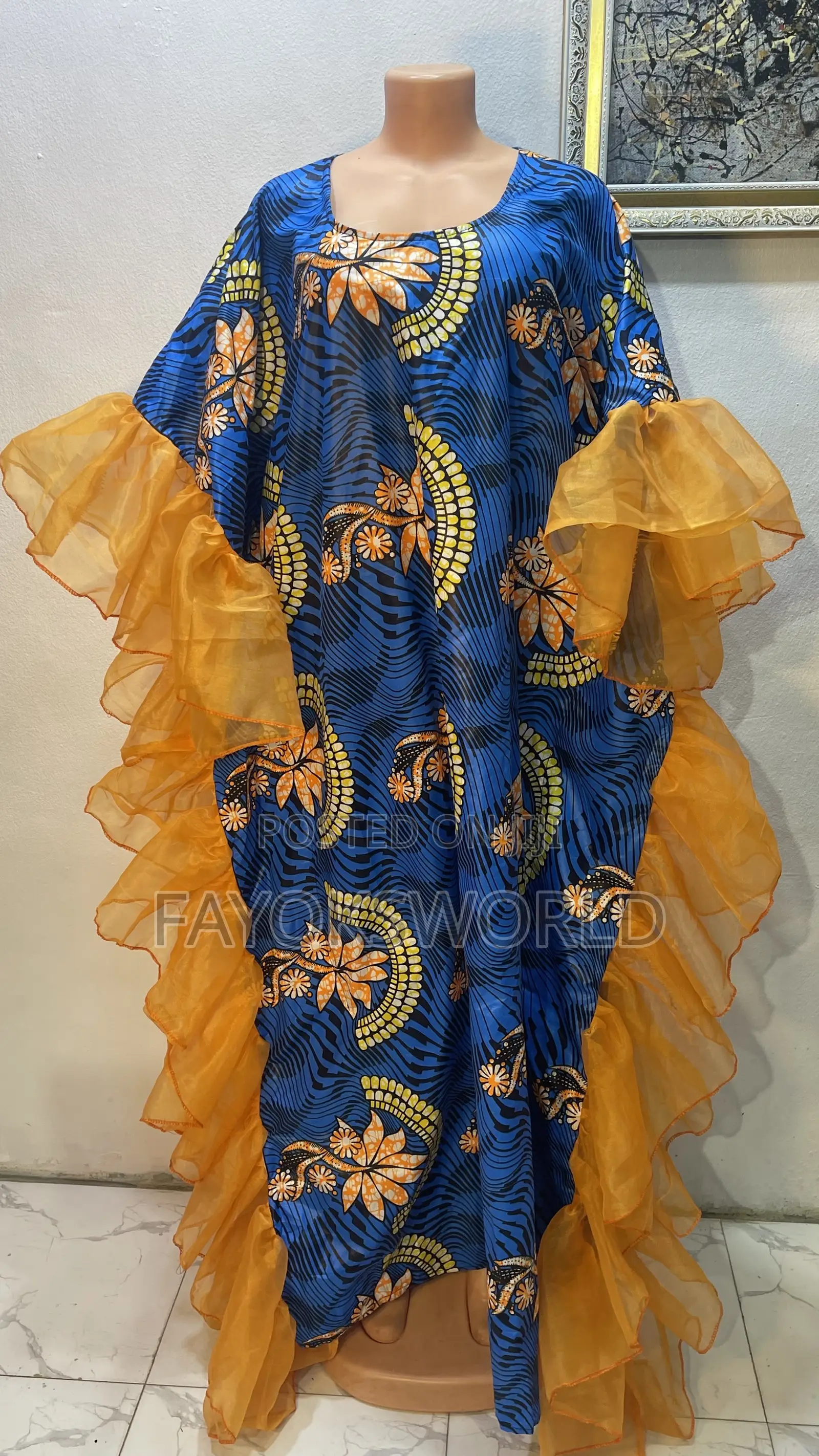 Kampala Asooke Long Gown