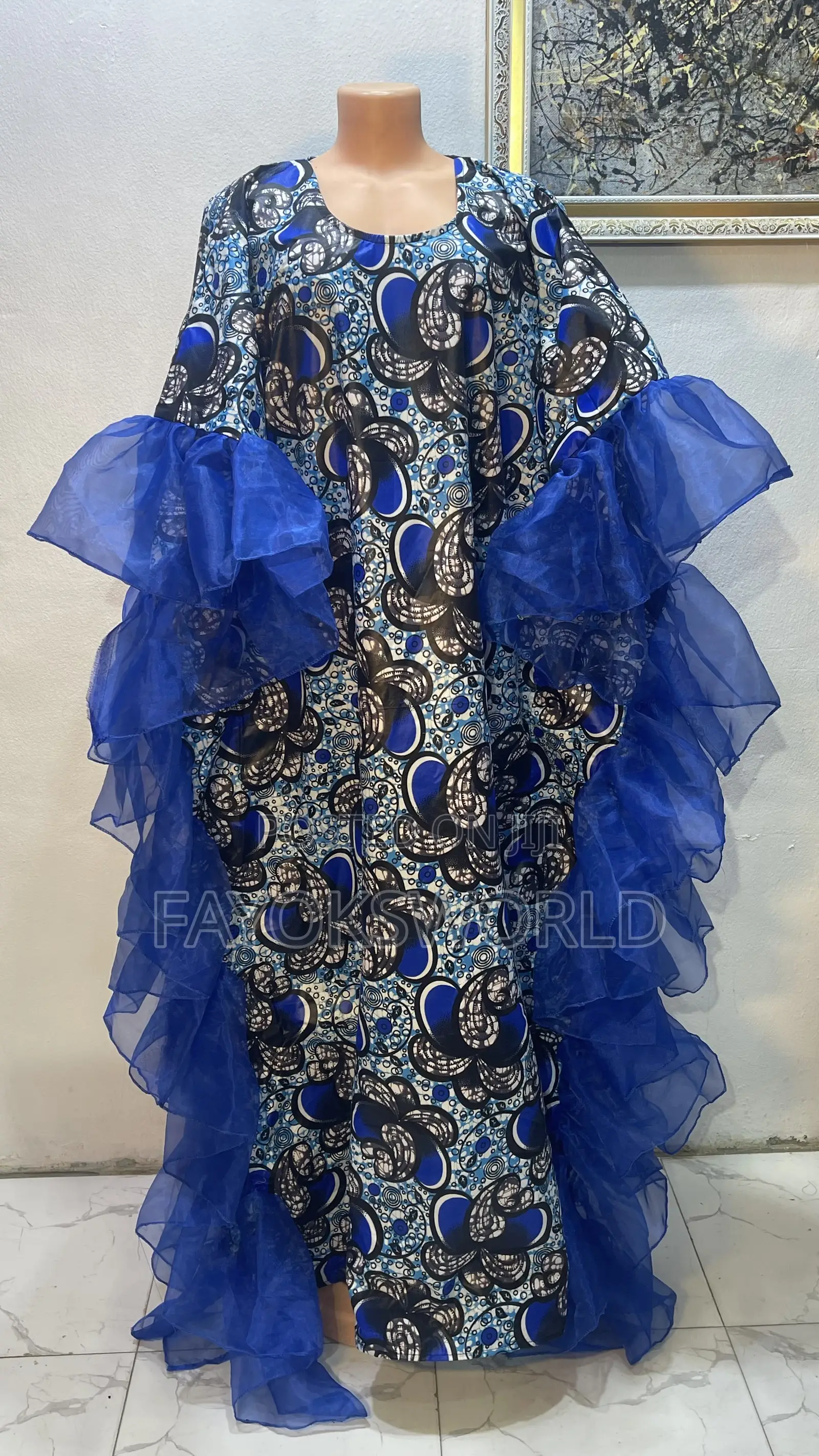 Kampala Asooke Long Gown