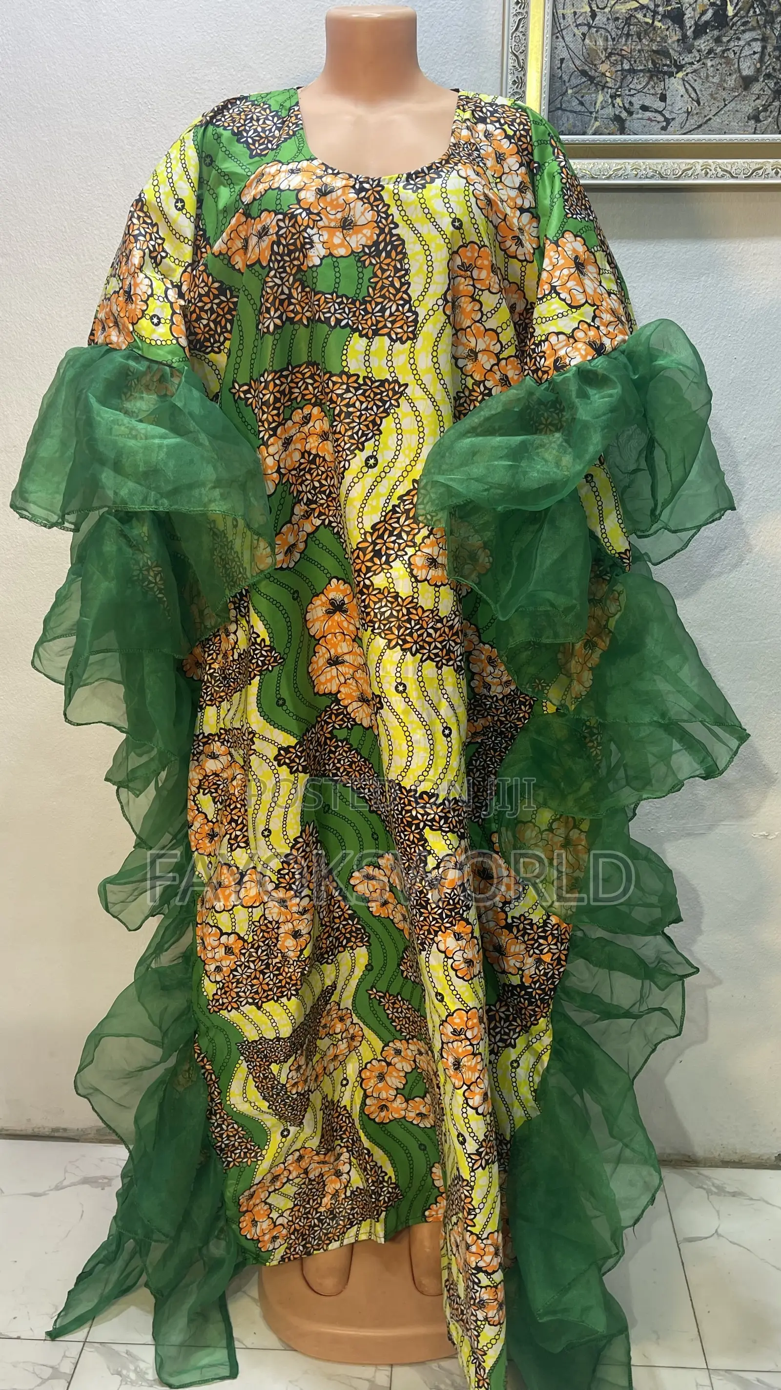 Kampala Asooke Long Gown