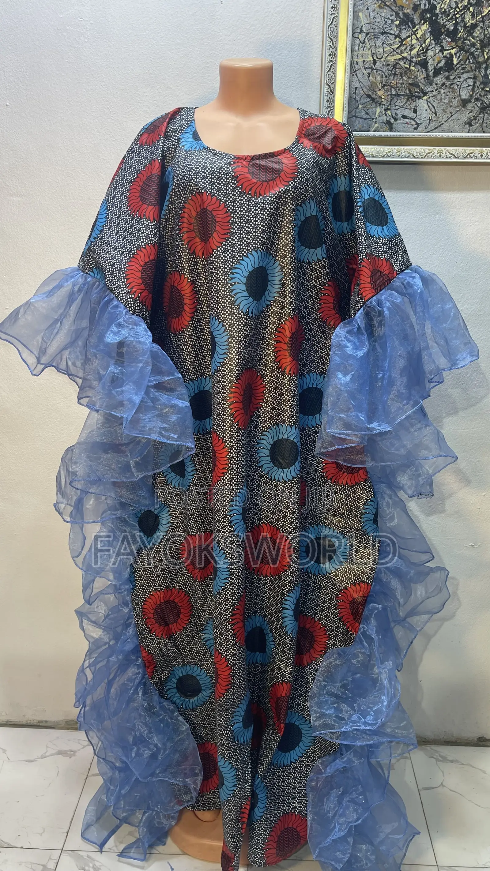 Kampala Asooke Long Gown
