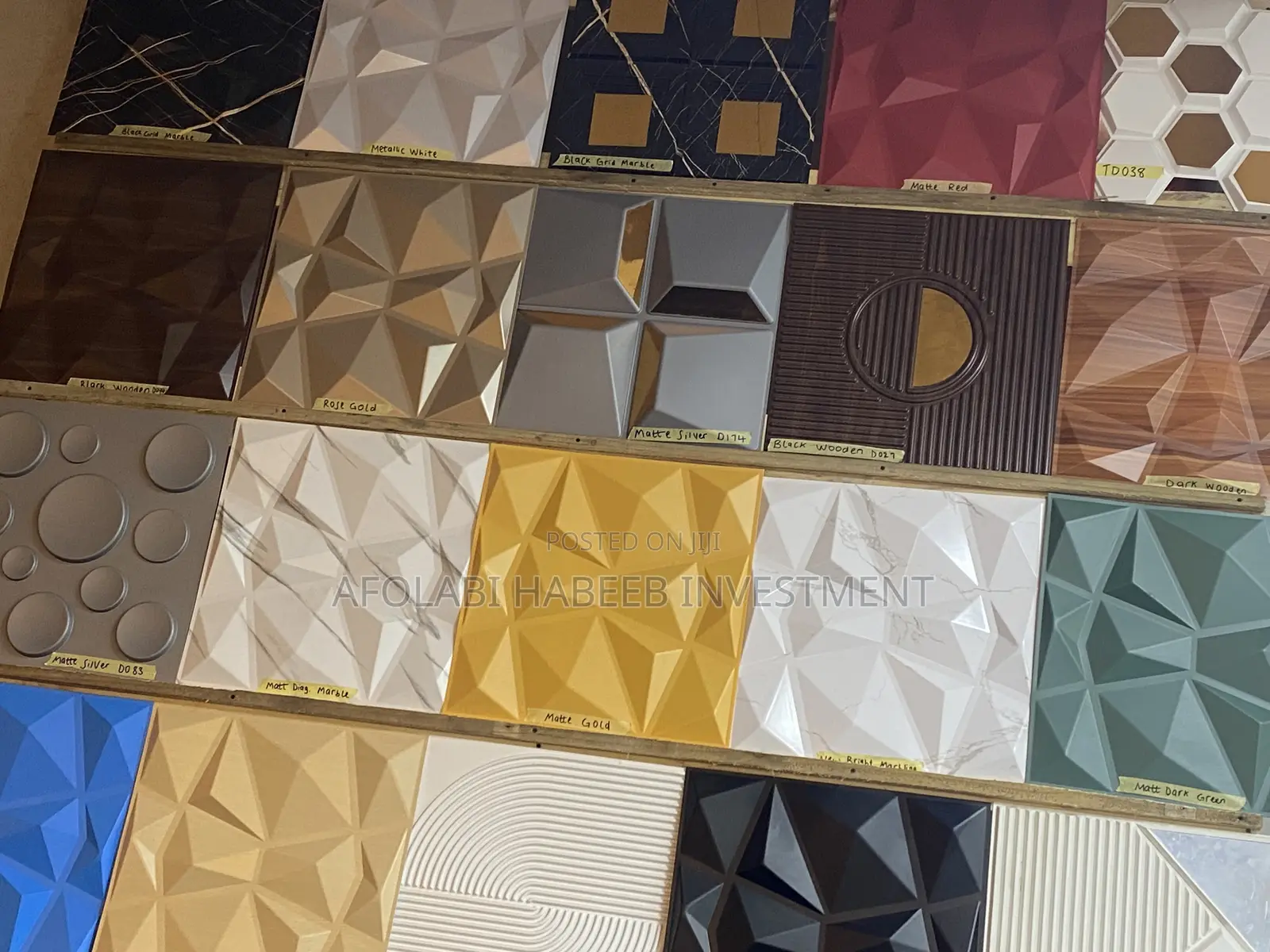3D PVC Wall Panels