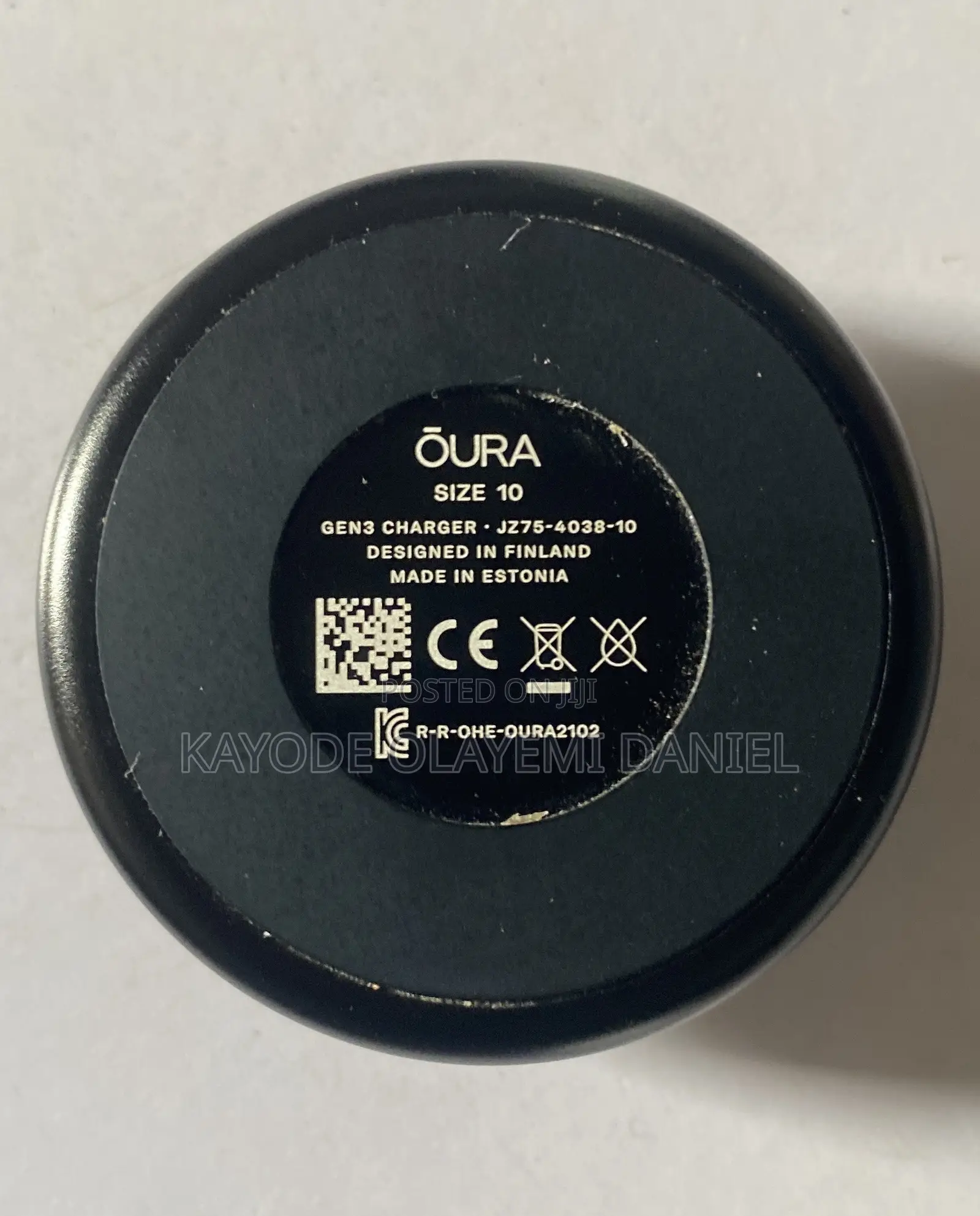 Original Oura Ring Gen 3 Charger Size 10 - Fast Charge - USB-C
