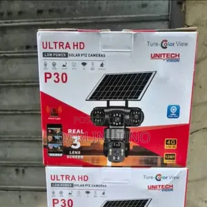 Unitech Vision P30 Ultra HD Low-Power Solar PTZ Camera