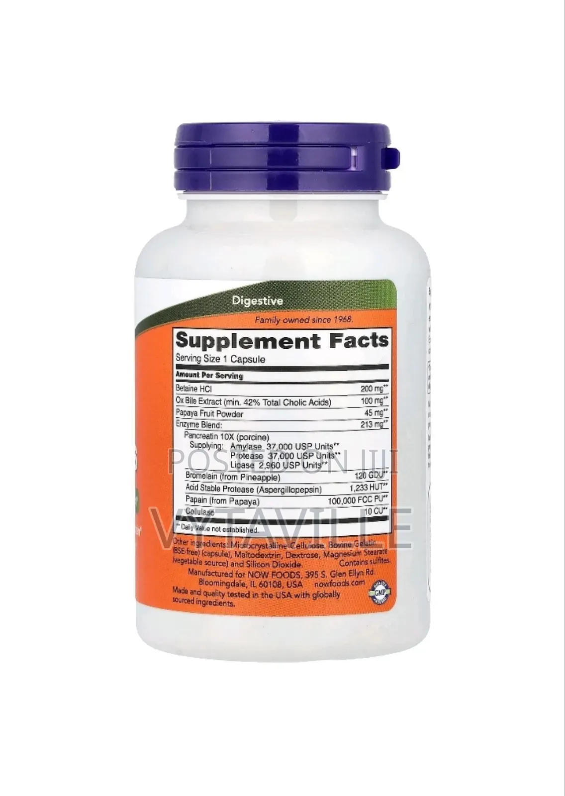 Now Super Enzymes Capsules X 90