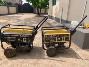 Firman and Elepaq. Two Working Perfectly Generator