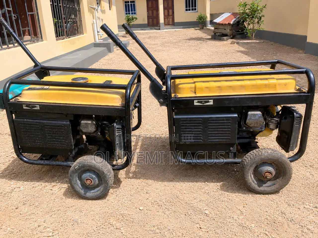 Firman and Elepaq. Two Working Perfectly Generator