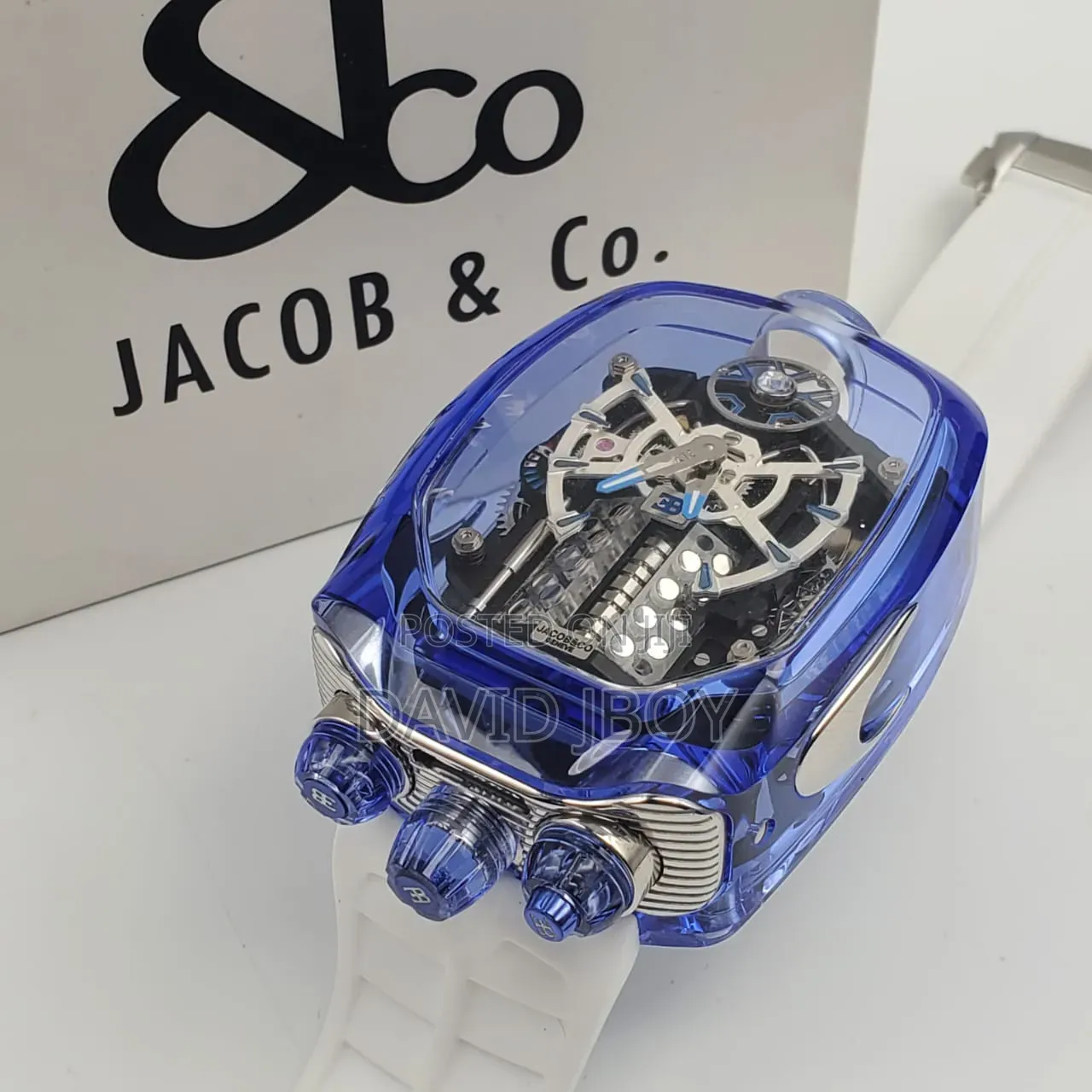 Jacob&Co Bugatti Chiron Tourbillon Sapphire Crystal