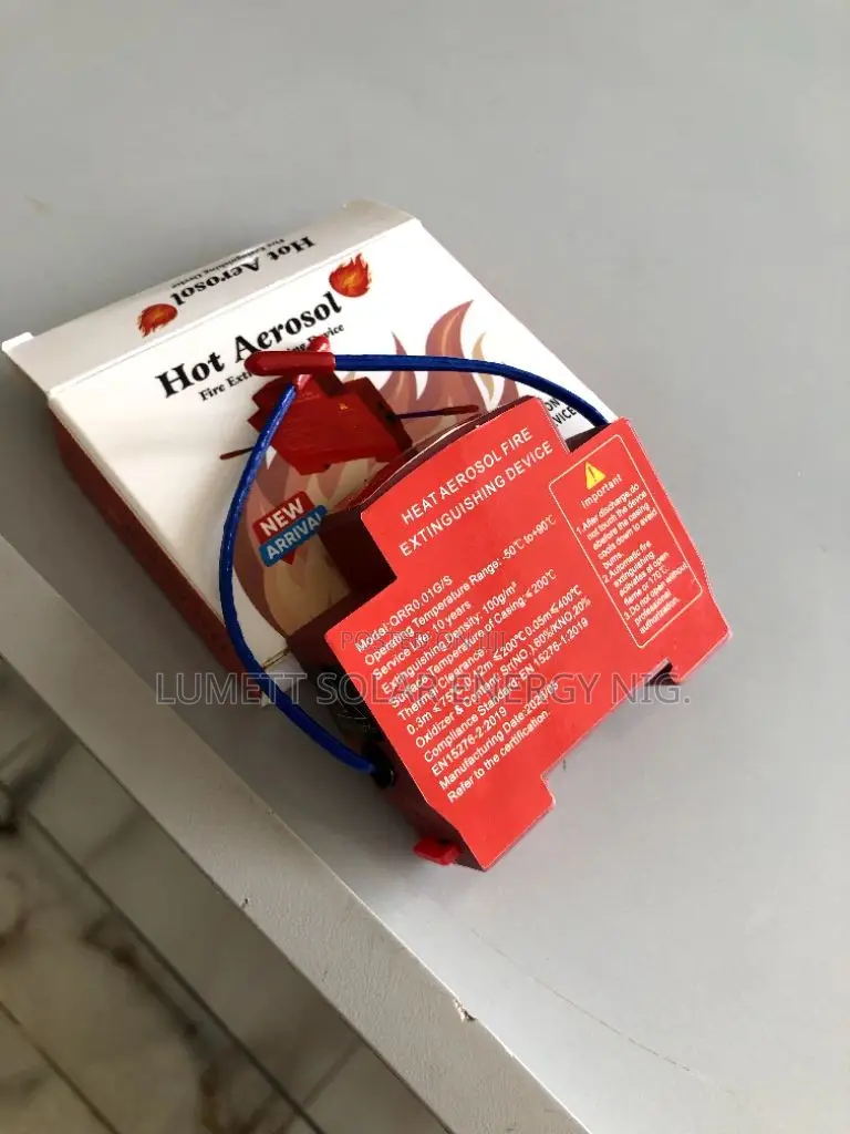 Fire Extinguisher Breaker Heat Aerosol Fire Suppression Device