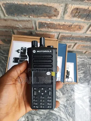 Motorola DP4801e Digital Two-Way Handheld Radio (Walkie-Talkie).