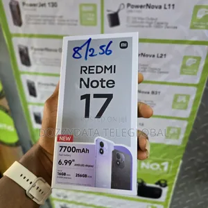New Xiaomi Redmi Note 17 256 GB Black