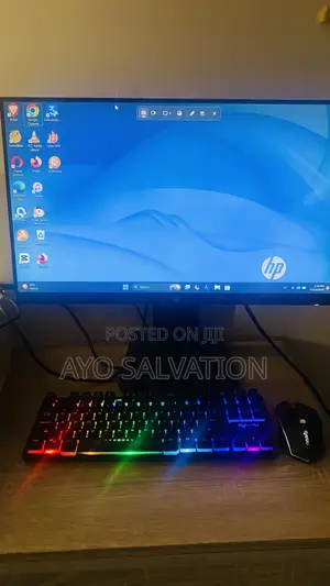 24" HP Frameless IPs Monitor With Vertical and Horizontal Stand